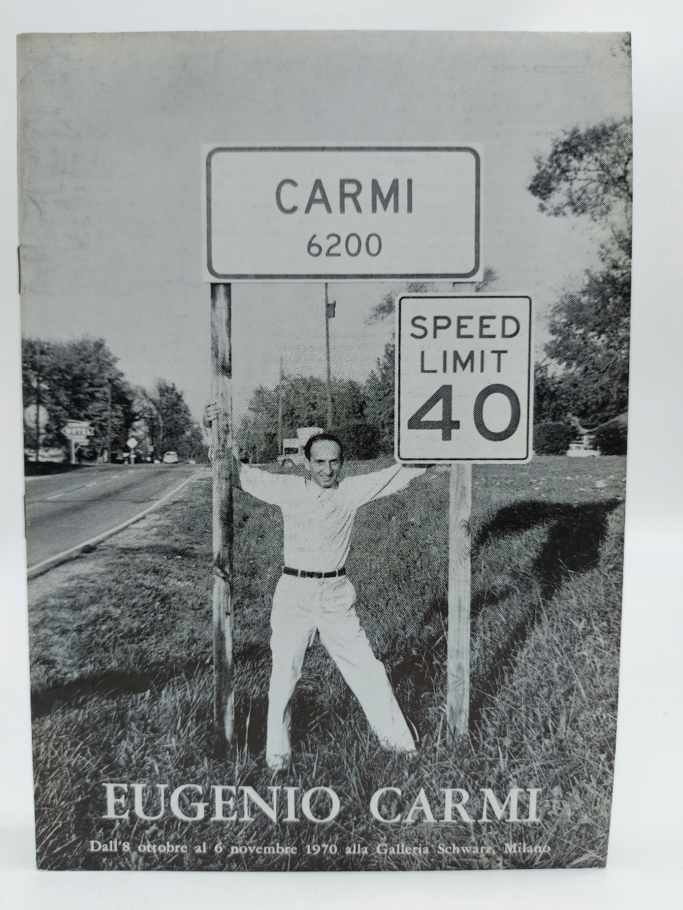 Eugenio Carmi dall'8 ottobre al 6 novembre 1970 alla Galleria Schwarz, Milano